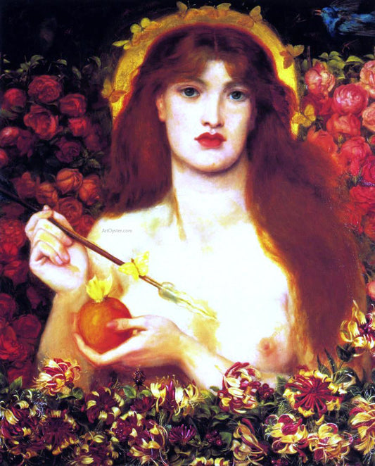  Dante Gabriel Rossetti Venus Verticordia - Canvas Print