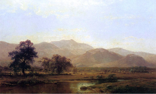  Hermann Fuechsel Vermont Mountain Range - Canvas Print