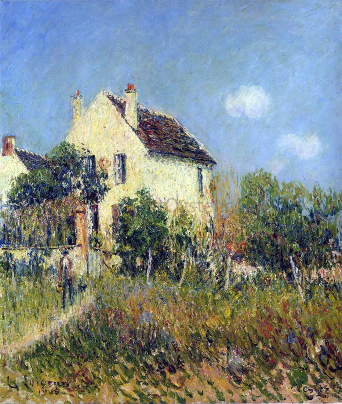  Gustave Loiseau Veslez - Canvas Print