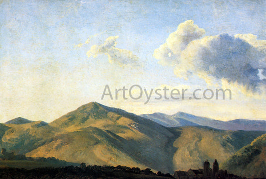 Simon Denis Vicovaro, near Tivoli - Canvas Print
