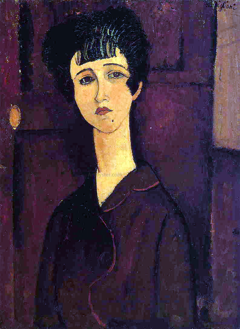  Amedeo Modigliani Victoria - Canvas Print