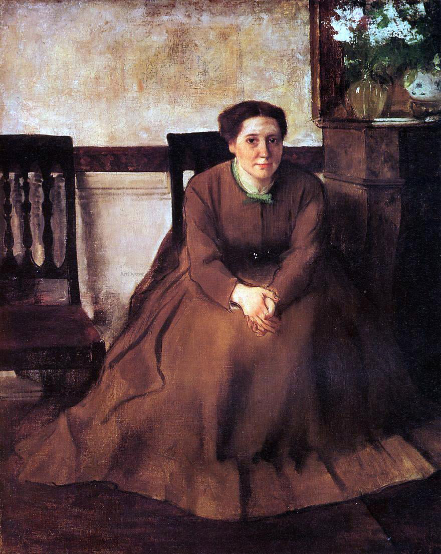  Edgar Degas Victoria Duborg - Canvas Print