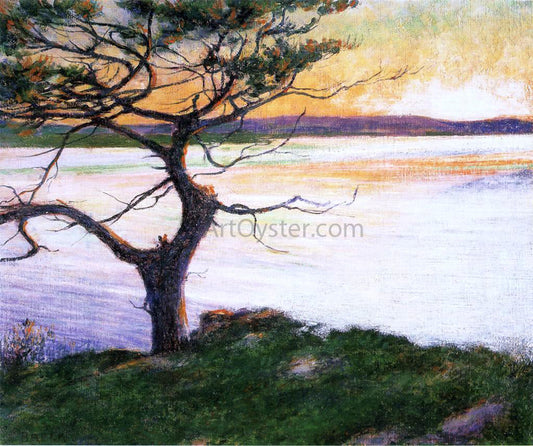  John Leslie Breck View Across Ipswich Bay, Near Cambridge Beach - Canvas Print