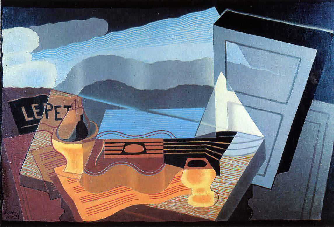  Juan Gris View across the Bay - Canvas Print