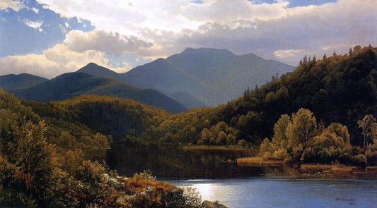  William Trost Richards View in the White Mountains (also known as "The High Peaks," Adirondacks) - Canvas Print