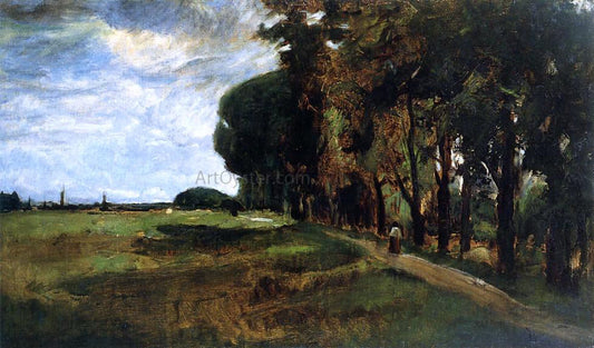  John Twachtman View near Polling - Canvas Print