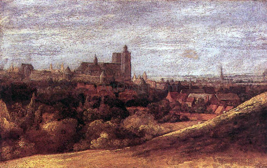  Hercules Seghers View of Brussels from the North-East - Canvas Print