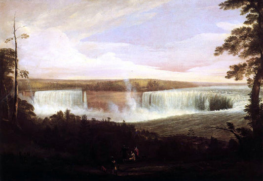  Alvan Fisher View of Niagara Falls (no.2) - Canvas Print