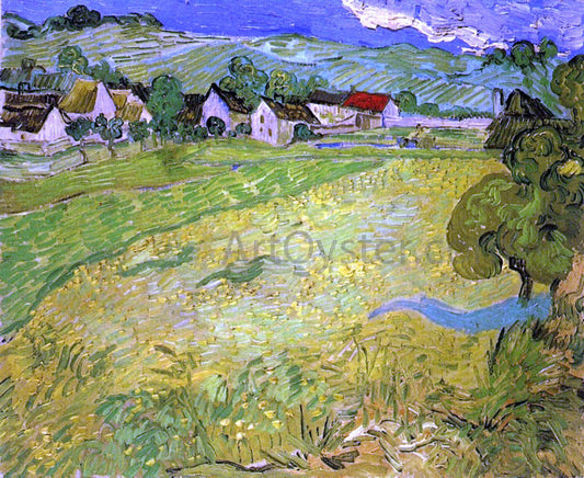  Vincent Van Gogh View of Vessenots near Auvers - Canvas Print