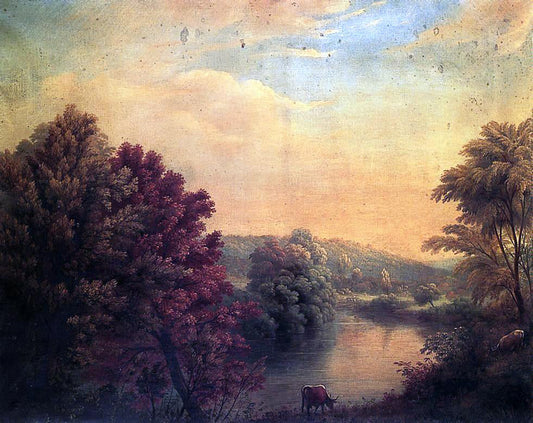  Manneville D Brown View on Mohawk from Frankford Road - Canvas Print