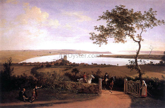  Jens Joergensen Juel View over the Lesser Belt - Canvas Print
