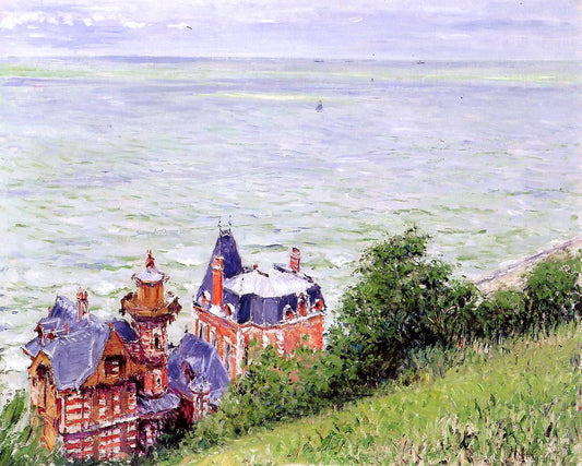  Gustave Caillebotte Villas at Trouville - Canvas Print