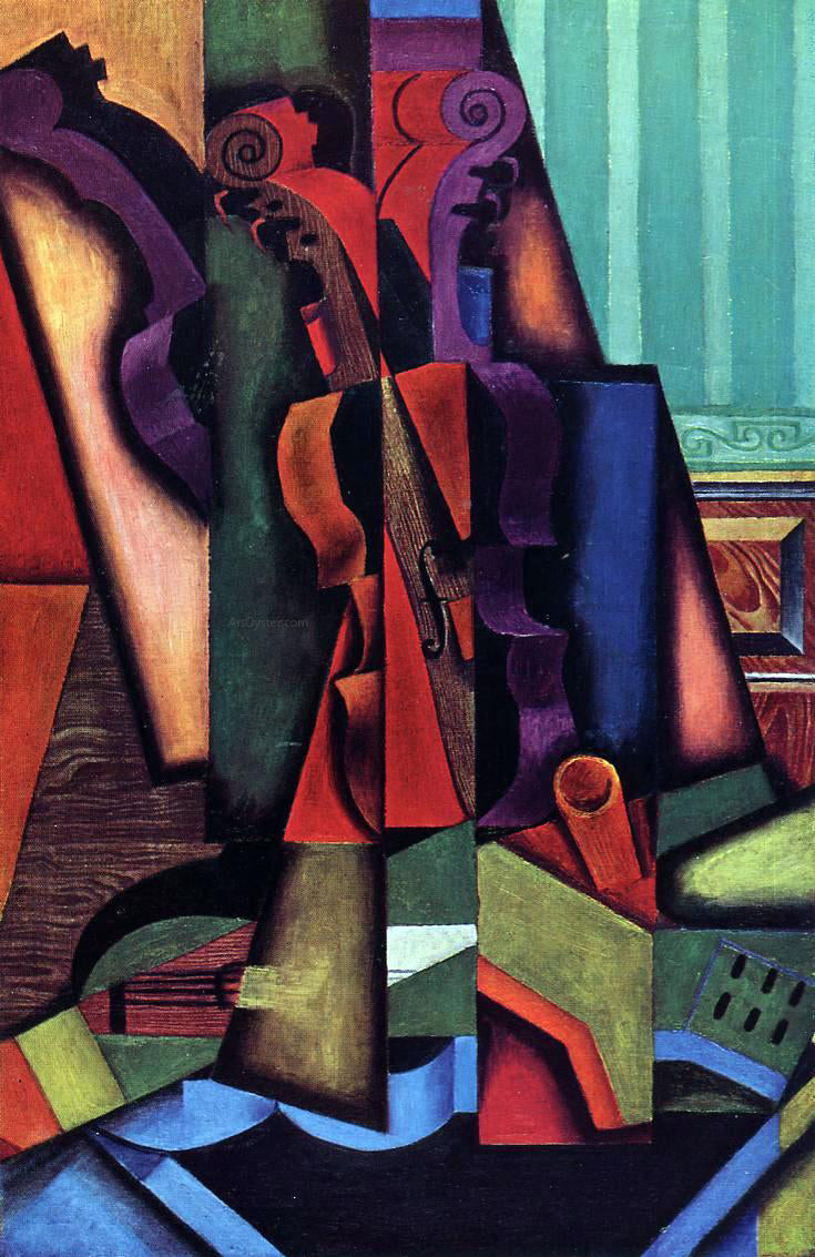  Juan Gris Violin and Guitar - Canvas Print