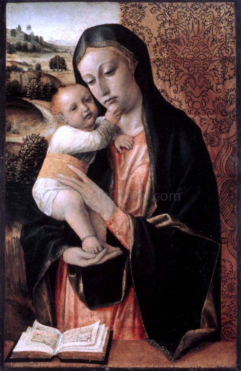  Vincenzo Foppa Virgin and Child - Canvas Print