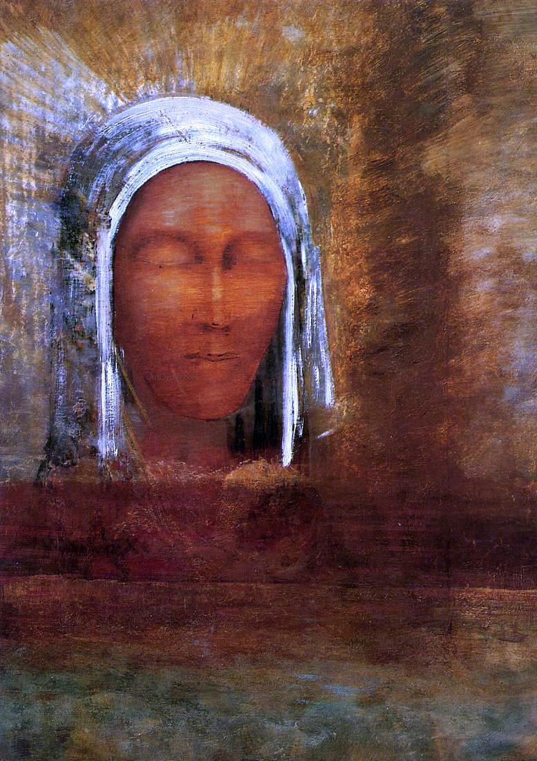  Odilon Redon Virgin of the Dawn - Canvas Print