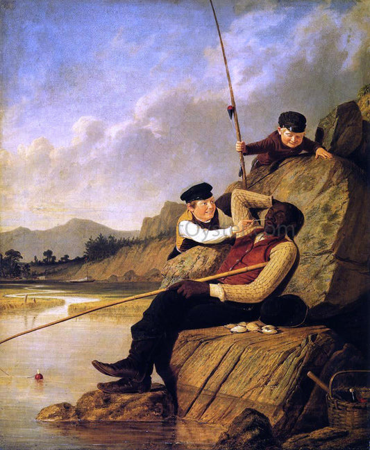  James Goodwyn Clonney Waking Up - Canvas Print