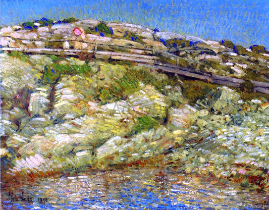  Frederick Childe Hassam Walk Around the Island - Canvas Print