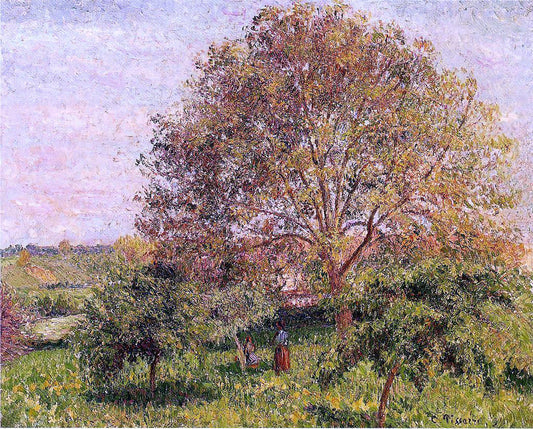  Camille Pissarro Walnut Tree in Spring - Canvas Print