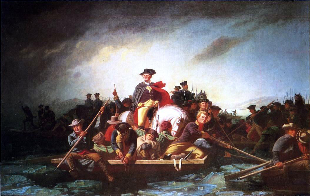  George Caleb Bingham Washington Crossing the Deleware - Canvas Print