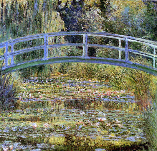  Claude Oscar Monet Water Lily Pond - Canvas Print