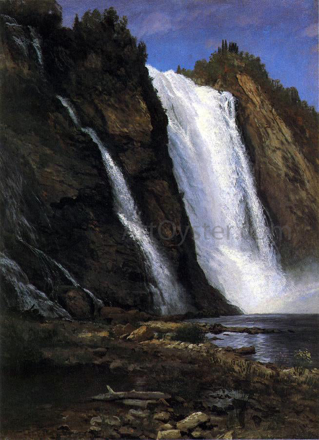  Albert Bierstadt Waterfall - Canvas Print