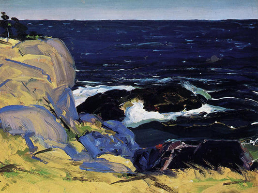  George Wesley Bellows West Wind - Canvas Print