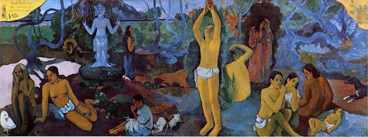 Paul Gauguin Where do We Come From? What are We Doing? Where are We Going? - Canvas Print