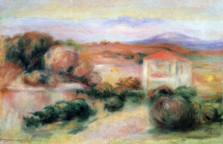  Pierre Auguste Renoir White Houses - Canvas Print