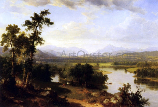  Asher Brown Durand White Mountains Scenery, Franconia Notch, New Hampshire - Canvas Print