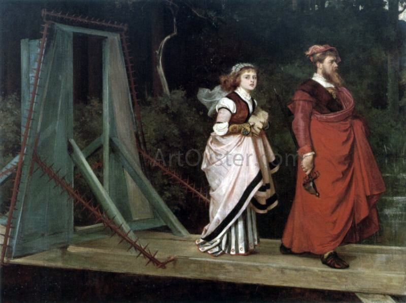  Philip Hermogenes Calderon Whither ? - Canvas Print