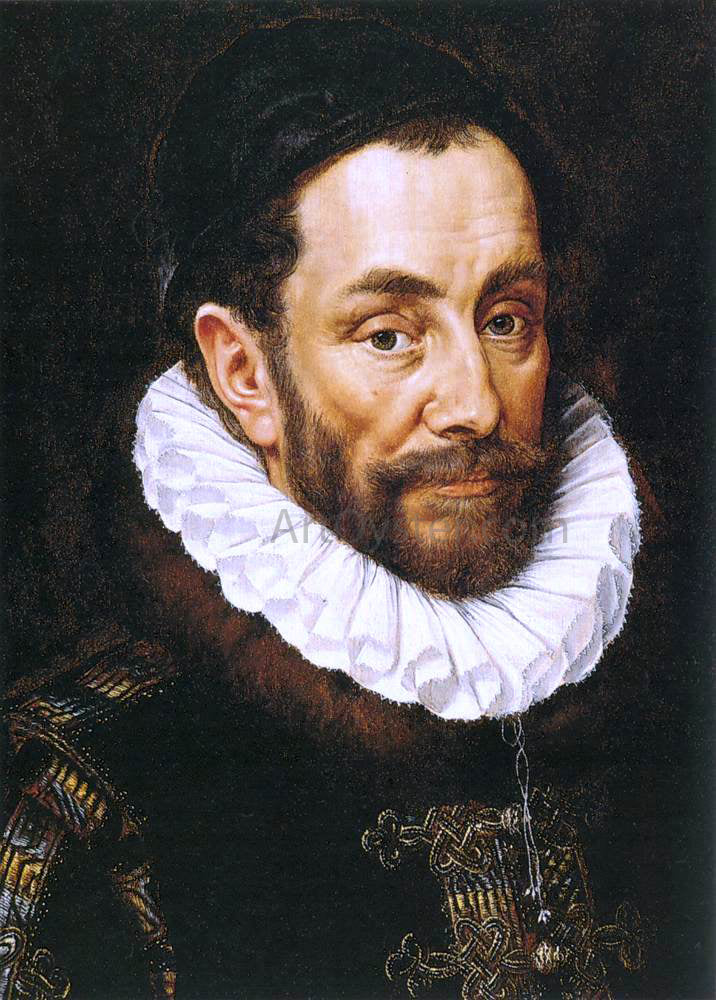  Adriaen Thomasz Key William I, Prince of Orange, called William the Silent - Canvas Print