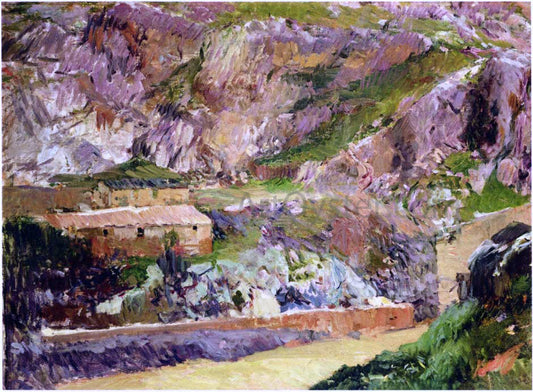  Joaquin Sorolla Y Bastida Windmills on the Tagus, Toledo - Canvas Print