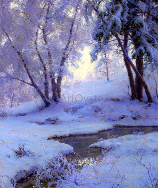  Walter Launt Palmer Winter Landscape - Canvas Print