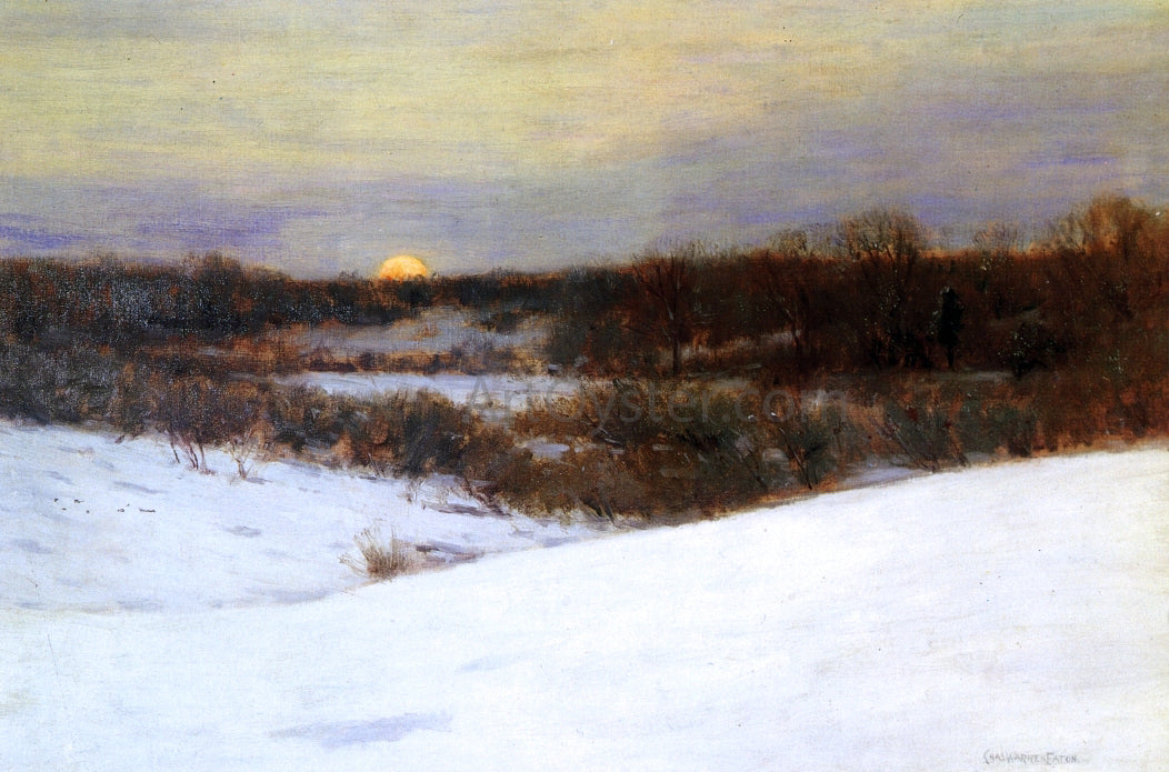  Charles Warren Eaton Winter Sunrise - Canvas Print