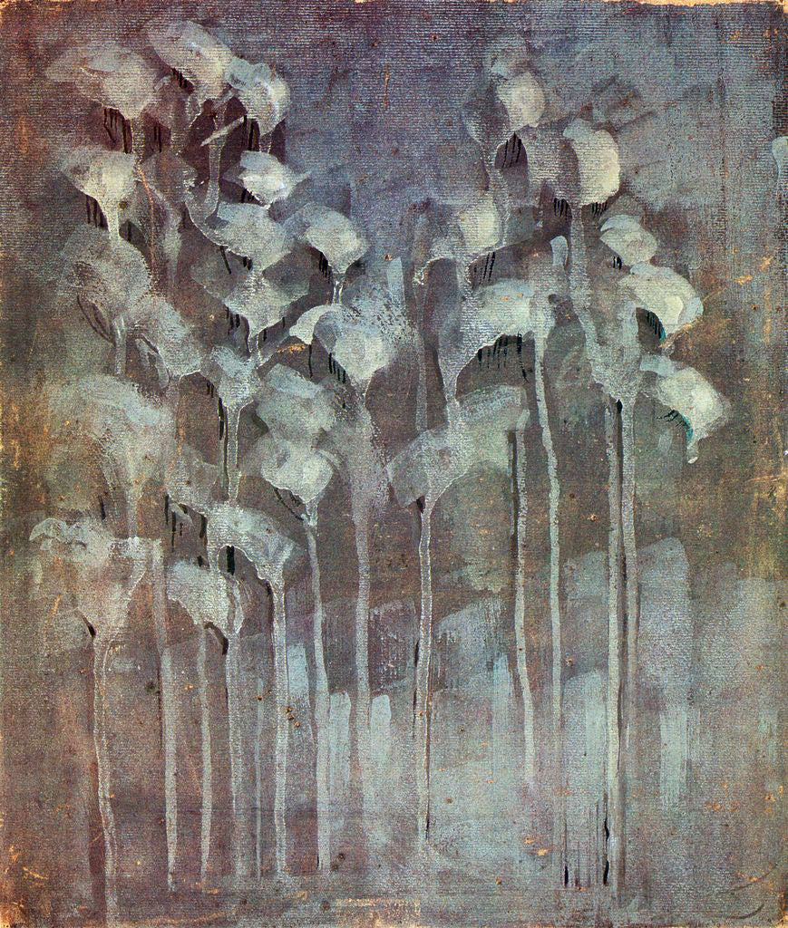  Mikalojus Ciurlionis Winter VI - Canvas Print