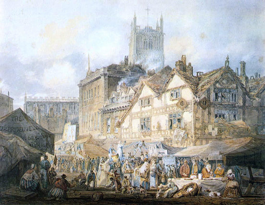  Joseph William Turner Wolverhampton, Staffordshire - Canvas Print