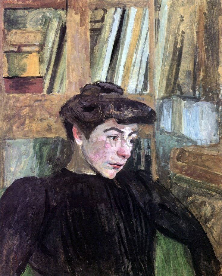  Edouard Vuillard Woman with Black Eyebrows - Canvas Print