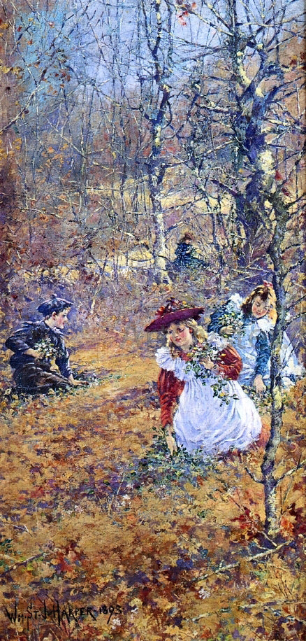  William John Harper Wood Pinks - Canvas Print