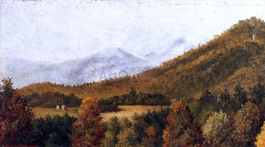  William Aiken Walker Wooded Mountain Scene in North Carolina - Canvas Print