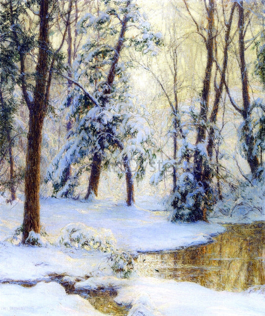  Walter Launt Palmer Woodland Pool - Canvas Print