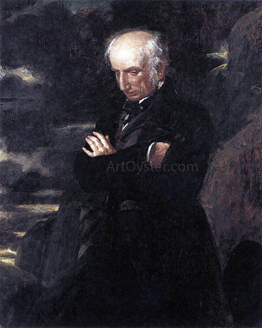  Benjamin Robert Haydon Wordsworth on Helvellyn - Canvas Print