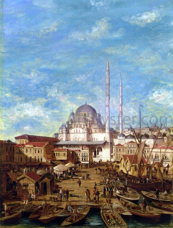  Robert Laurens Mols Yeni Cami, Constantinople - Canvas Print