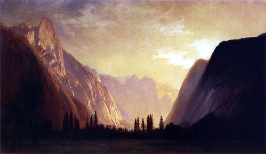  Gilbert Munger Yosemite Valley - Canvas Print