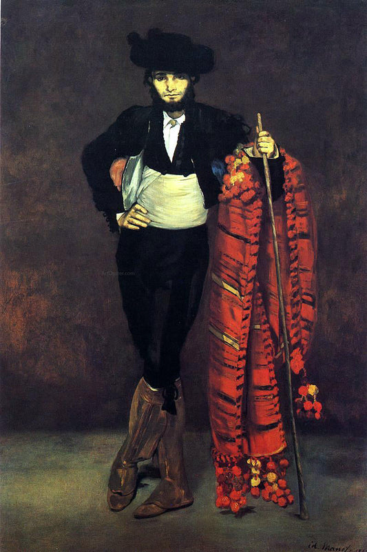  Edouard Manet Young Man in the Costume of a Majo - Canvas Print