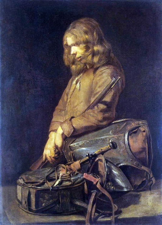  II Frans Hals Young Soldier - Canvas Print