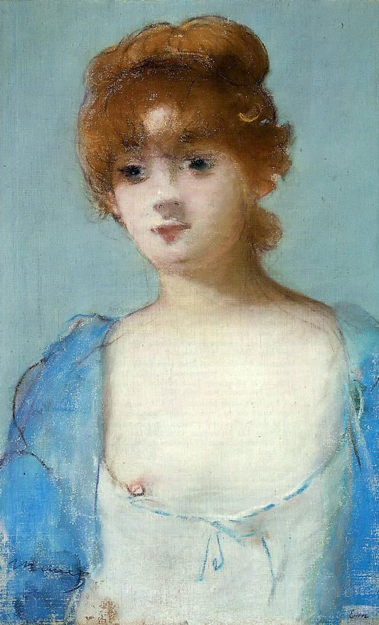  Edouard Manet Young Woman in a Negligee - Canvas Print